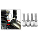 4pcs CNC Front Fender Raiser Kits Bolts Rise up 10mm for BMW R nineT Racer