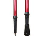 2pcs Rubber Tip Protector Trekking Pole Tip Hiking Walk Stick Accessories New