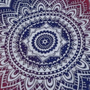 Round Beach Towel 150cm Print Polyester Bath Sand Beach Round Towel Yoga Ma