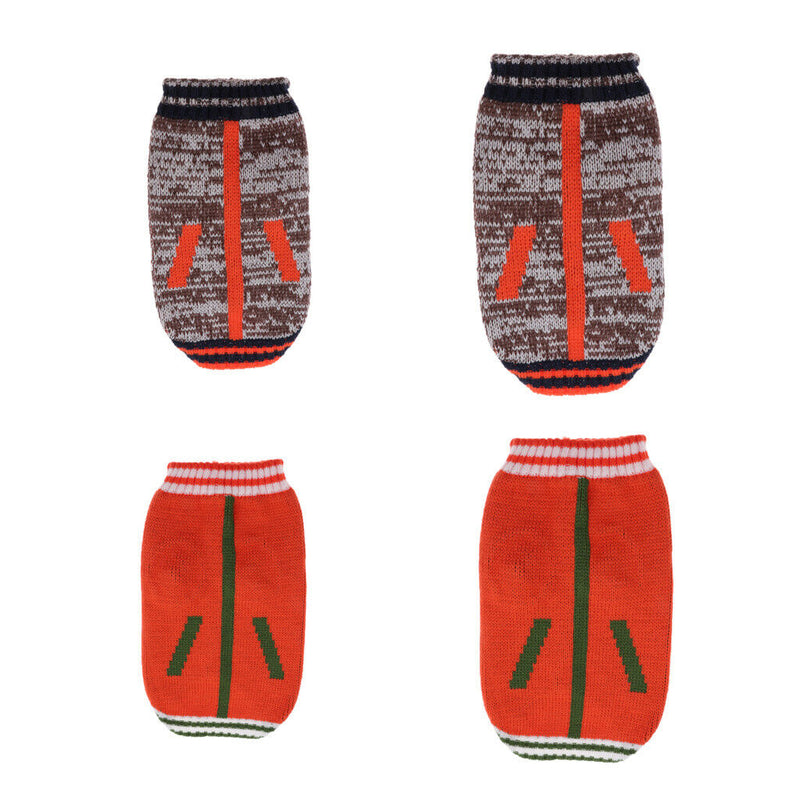 Pet Dog Puppy Winter Costume Sweater Clothes Jumpsuits for Party Christmas