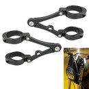 2x Motorbike Headlight Bracket Clamp 39mm-41mm Spotlight Holder for Suzuki
