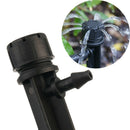 50X Adjustable Flow Irrigation Drippers 360 Degree Emitter Drip System