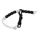 Portable Golf Deluxe Bead Golf Score/Stroke Counter Black/White Beads Bracelet