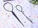 1Pair Pack of Topsy Tail Hair Braid Pony Tail Maker Tool New Salo TOCA