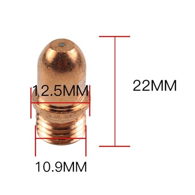 A141 Plasma Torch Consumables Kit 4Pcs Cutting Electrode Nozzle Tip Shield  F3M5