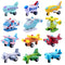 Multi-pattern Creative Toys Mini Wooden Airplane Kids Baby Educational Gift #gib
