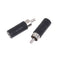 3.5mm Jack to RCA Audio Adapter Converter Connector Socket Plug