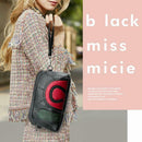 Leather Soft Crossbody Handbag Women Print Shoulder Messenger Clutch Bags