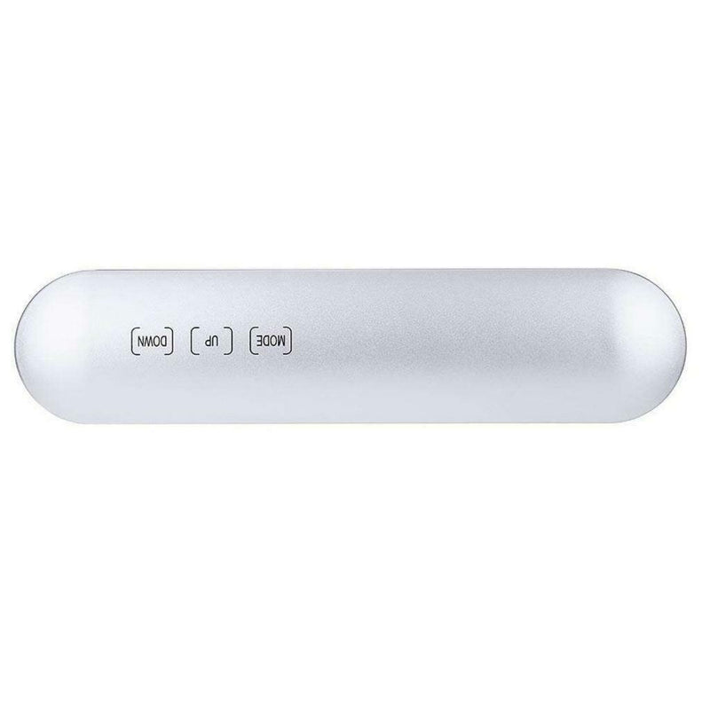 Easy Install Safety LED Display Touch Mirror Clock C/F Alarm Snooze TS-S25-B