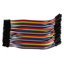 40 x 10 female - female jumper plug / socket jumpers jumper wires W3I1