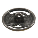 30PCs Round Sewing Buttons Bronze Tone Flower Decorative Pattern Mixed 17mm I7H1