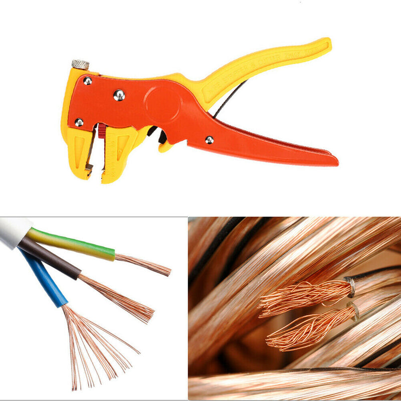 Multi-functional Automatic Stripping Cutter Pliers Self Adjusting Wire Stripper