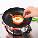 Silicone Round Omelette Fry Egg Ring Pancake Poach Mold Kitchen Cooking Tool x1