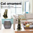 Art Statue Retro Egyptian Bronze Gift Cat Ornament Alloy Collection Home Decor
