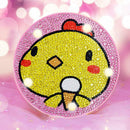 DIY Diamond Painting Full Drill Cartoon Animal Home Decor LED Light (HD10)