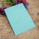 Flower Printed DIY Scrapbooking Plastic Embossing Template Folder Stencil A