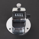 Digital Hand Tally Metal Counter 4 Digit Number Manual Counting Golf Clicker