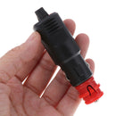 12V-24V Car Cigarette Lighter Power Connection Cigaret Socket Adaptor Male PluME