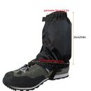 4 Pairs Outdoor Waterproof Ankle Gaiters Wrap Covers Walking Hiking Trekking