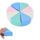 8pcs Triangle Shaped Soft Magic Face Cleaning Cosmetic Puff Wash Face Makeup JR