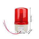Industrial Flashing Sound Alarm Light,BEM-1101J 220V Red LED Warning Lights Q8C6