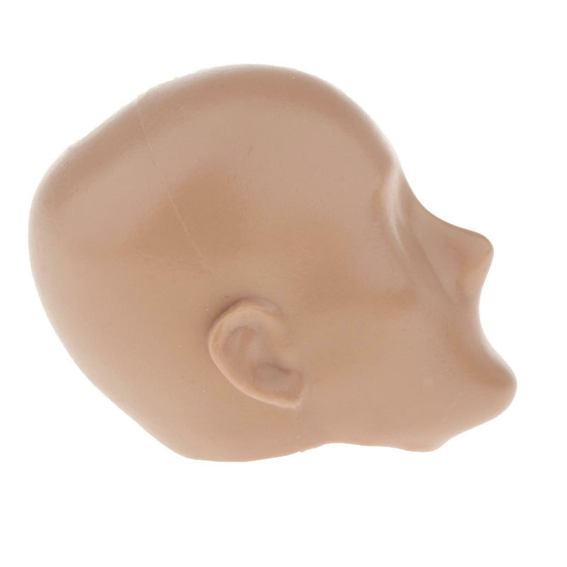 1/6 Scale Plastic Mannequins Head Sculpture Modes for 12inch Action Figures