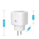 Smart WiFi Socket EU Plug 16A Power Monitor Tuya Outlet Alexa Google Home IF Hn