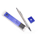1Set 3.0mm HB Lead Holders Automatic Mechanical Pencil 6 Leads Refills New OZ