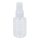 50ml Perfume Atomizer Makeup Cosmetic Spray Bottle White Clear 2pcs