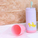 Travel Case Toothpaste Box Portable Cute Cartoon Fruits Toothbrush Holder C