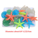 Colorful Conch Outdoor Shell Shaped Luminous Pebbles Glowing Stones