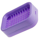 Plastic Bathroom Soap Box Holder Double Layer Drainage Non-slip Dish Draini
