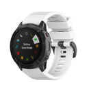 Replacement Band Silicone Strap for Garmin Fenix 6X 6X Pro 5X 5X Plus 3 HR 26mm