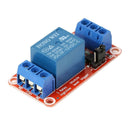HW-803 1 Way Relay Module w/Optocoupler Isolation High Low Trigger (12V) A