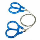 Stainless Steel Ring Wire Camping Saw Rope Outdoor Survival Emergency Tools J2Z4