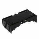5 Pcs Black Plastic 2 x 3.7V 18650 Batteries 4 Pin Battery Holder Case P4V1
