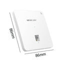 300Mbps in-Wall WiFi WirelessPanel Socket AP Router POE Access Point 802.11b/