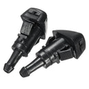 2pcs Universal Wiper Nozzle Adjustment Windshield Fan Shaped For Caliber 07-12