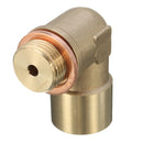 M18X1.5 O2 Oxygen Sensor Extender 90 Degree Angled Bung Extension Spacer