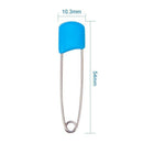 1X(240 Pcs 5.5Cm Length Baby Safety Pins, Assorted Color Plastic Head Diape