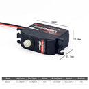 25g Plastic Gear Servo for 1/12 RC Car Aircraft RC Boat Robot S0025P