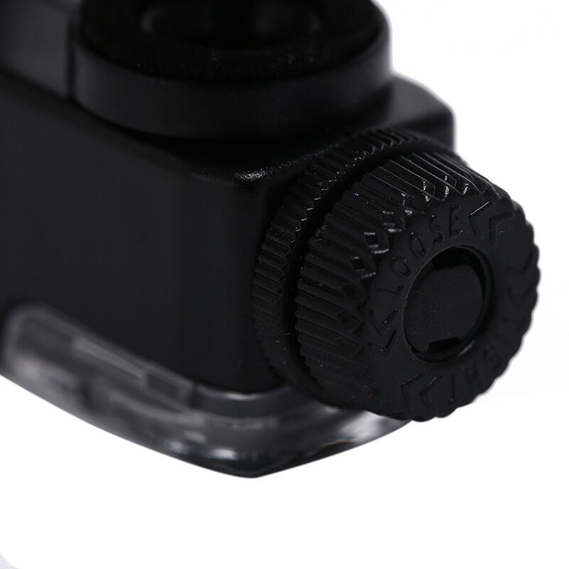 universal mobile phone microscope lens 90x optical zoom magnifier led lights ME