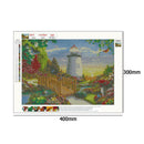 5D DIY Full Drill Diamond Painting Landscape Cross Stitch Embroidery Mosaic