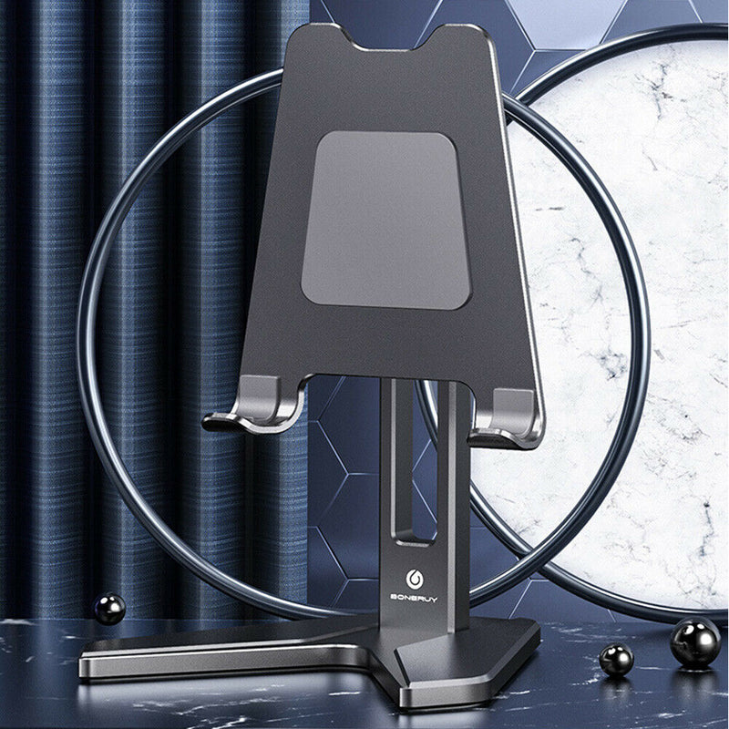Anti Slip Aluminum Alloy Support Cell Phone Stand For Desk Lazy Tablet Holder