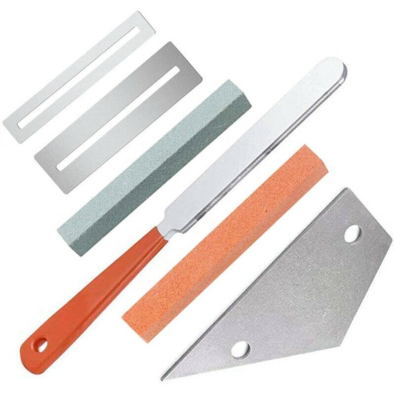 Guitar Luthier Tool Kit Included 1 Pcs Guitar Fret Crowning Luthier File,1