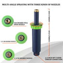 Automatic Telescopic Lawn Buried Nozzle Sprinkler Head Garden Irrigation Tools