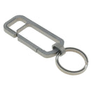 Titanium Alloy Key Chain Ring Carabiner Hook Belt Buckle Outdoor Tools 28mm