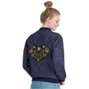 Chinese Patch Flower Embroidered Applique DIY Heart Cloth Cheongsa N3R3 Sti G4B4