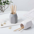 Pen Holder Gray Pencil Holder Organizer For Desk Organization Pen Pencil Pe