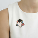 Anime Cartoon Portrait Brooches Shirt Jacket Sweater Jackets Pins (Style 1) A